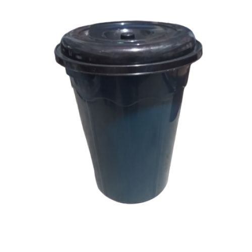 BALDE FORTPLAST COM TAMPA / 60 LITROS / AZUL