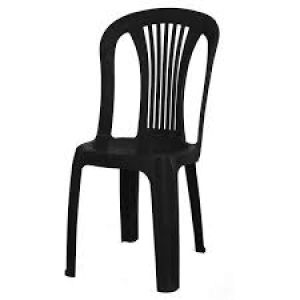 CADEIRA BISTRÔ PRETA PLASTMASTER