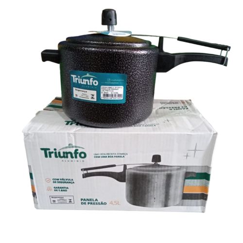 Panela de pressão 4,5L Craqueada Triunfo