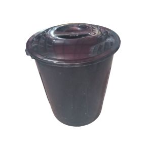 CESTO FECHADO 60 L PRETO ANALENI