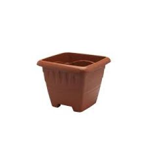 TACHO QUADRADO M 6L TERRACOTA PLASMONT