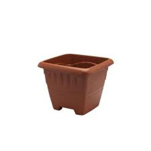 TACHO QUADRADO M 6L TERRACOTA PLASMONT