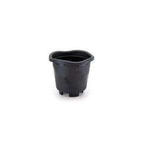 VASO REDONDO MINI 0,5 L PRETO INJEPLASTEC