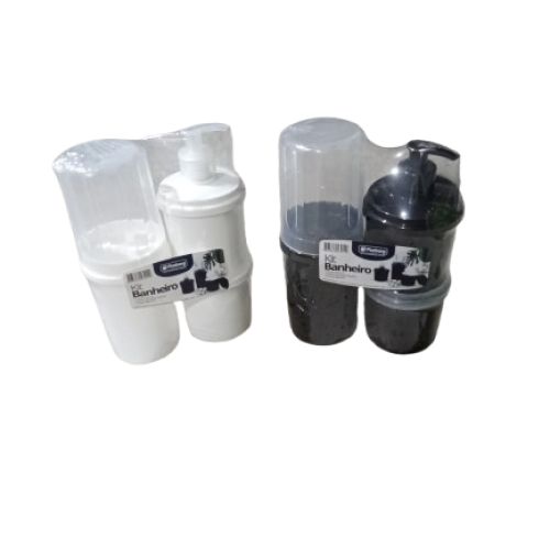 KIT BANHEHIRO 3 PEÇAS PLASBERG