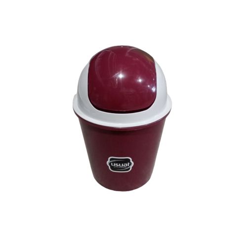 LIXEIRA 3L OSC USUAL BORDO