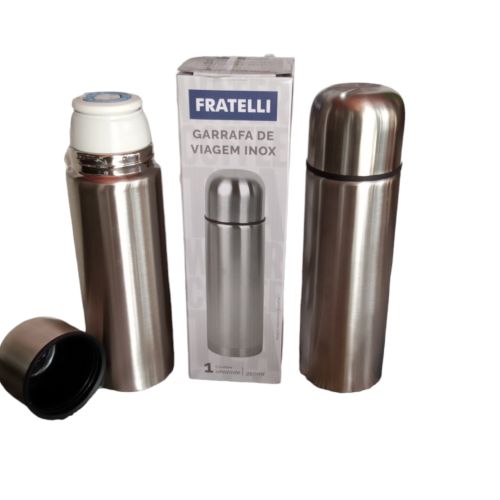 Garrafa de viagem inox 350ml fratelli