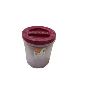 KIT USUAL 5 POTES TAMPA ROSCA COR BORDÔ