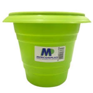 VASO REDONDO N°14 VERDE MERCONPLAS