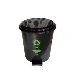 Lixeira c/ pedal 7 litros rec new