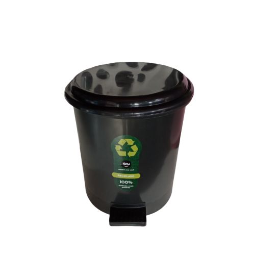 Lixeira c/ pedal 7 litros rec new