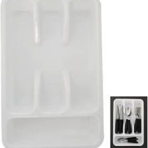 PORTA TALHERES USUAL COM TAMPA 4 DIV