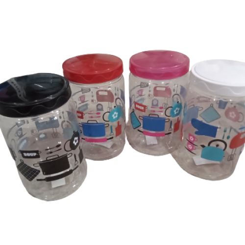 POTE UTENSÍLIOS COLORIDO 1900ML