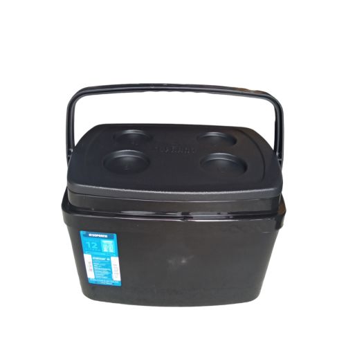 Caixa termica 12l preta soprano