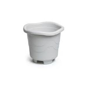VASO REDONDO MINI 0,5 L BRANCO INJEPLASTEC