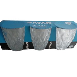 copo de vidro 275ml 3 pós