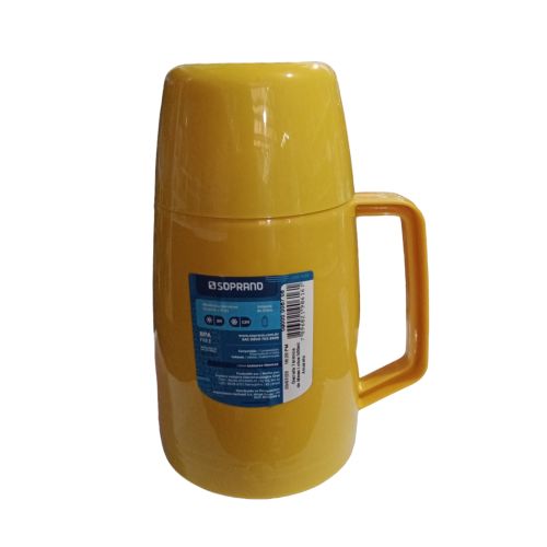 Garrafa termica lotus 500mL amarela
